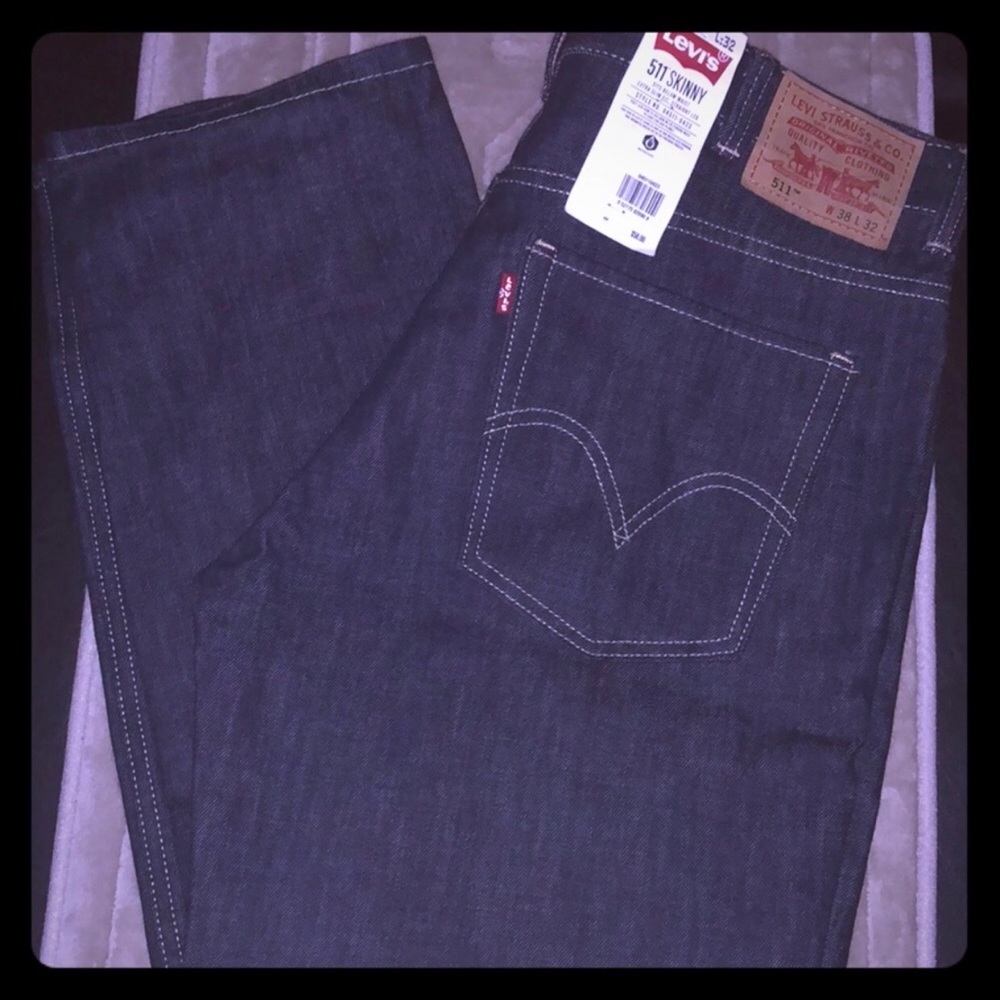 New* Levi's 511 skinny extra slim fit straight leg